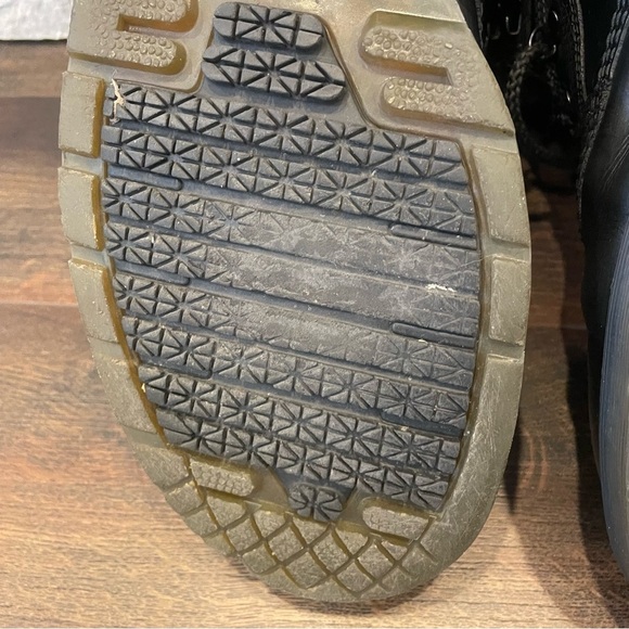 Dr. Martens Men's Earlstoke Black Steel Toe Work Boots Size 13 - Picture 4 of 16